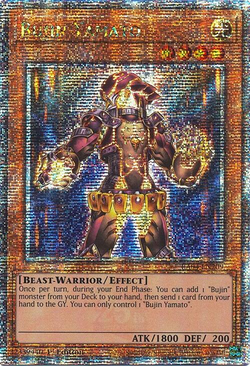 Bujin Yamato [RA04-EN209] Quarter Century Secret Rare | Mega City Incorporated