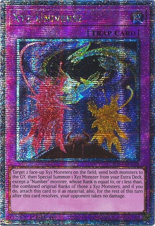 Xyz Universe [RA04-EN218] Quarter Century Secret Rare | Mega City Incorporated