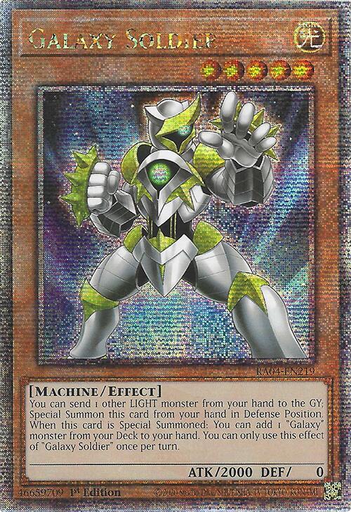Galaxy Soldier [RA04-EN219] Quarter Century Secret Rare | Mega City Incorporated