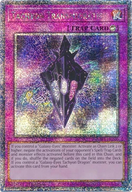 Tachyon Transmigration [RA04-EN220] Quarter Century Secret Rare | Mega City Incorporated