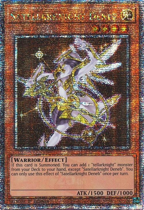 Satellarknight Deneb [RA04-EN227] Quarter Century Secret Rare | Mega City Incorporated