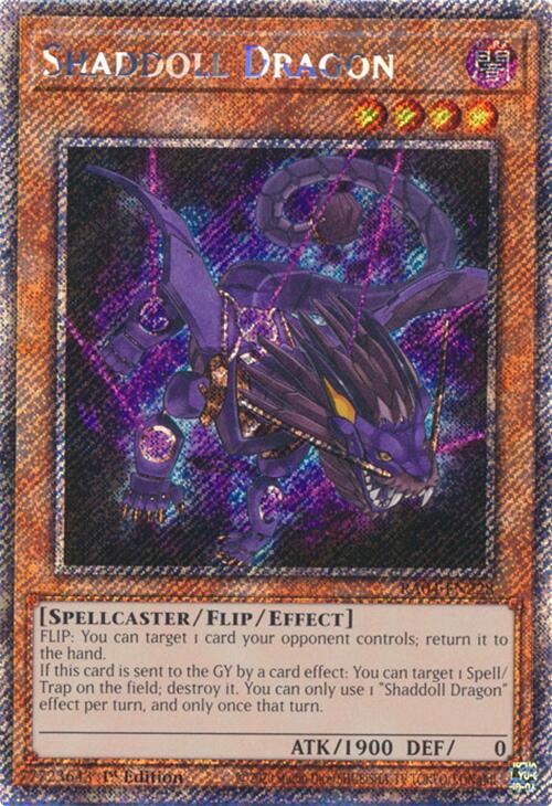 Shaddoll Dragon [RA04-EN228] Platinum Secret Rare | Mega City Incorporated