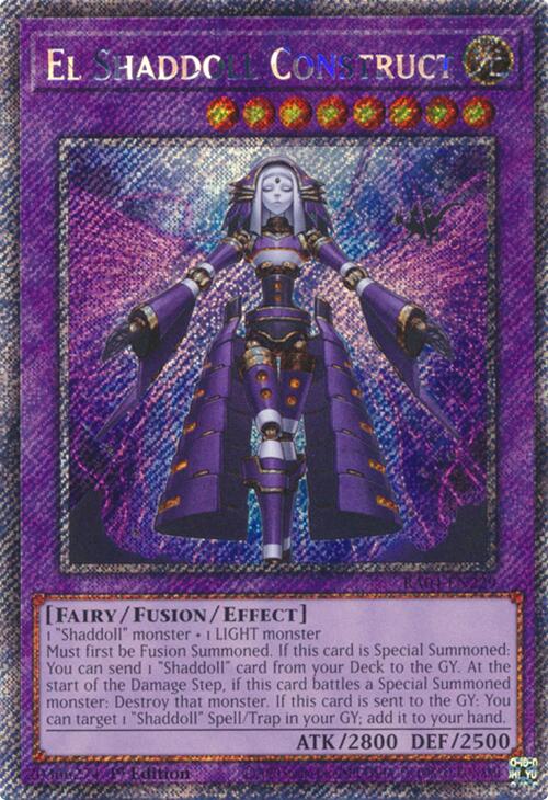 El Shaddoll Construct [RA04-EN229] Platinum Secret Rare | Mega City Incorporated