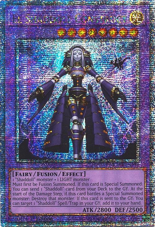 El Shaddoll Construct [RA04-EN229] Quarter Century Secret Rare | Mega City Incorporated