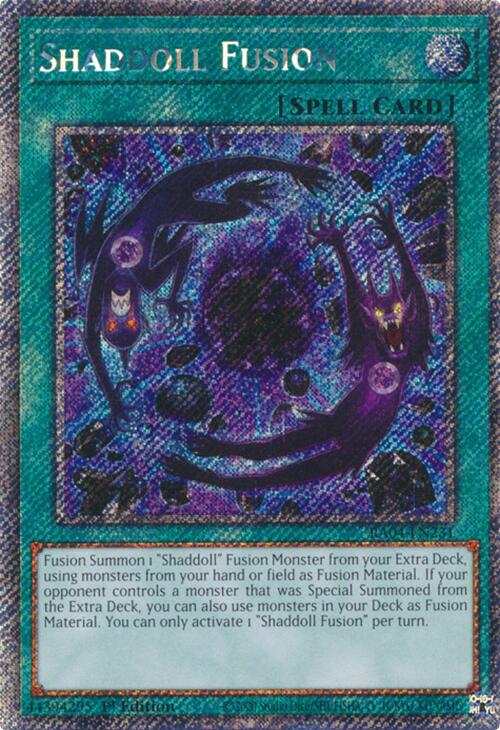 Shaddoll Fusion [RA04-EN231] Platinum Secret Rare | Mega City Incorporated