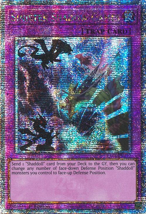 Sinister Shadow Games [RA04-EN232] Quarter Century Secret Rare | Mega City Incorporated