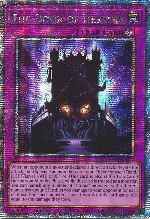The Door of Destiny [RA04-EN240] Quarter Century Secret Rare | Mega City Incorporated