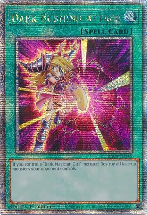 Dark Burning Attack [RA04-EN245] Quarter Century Secret Rare | Mega City Incorporated
