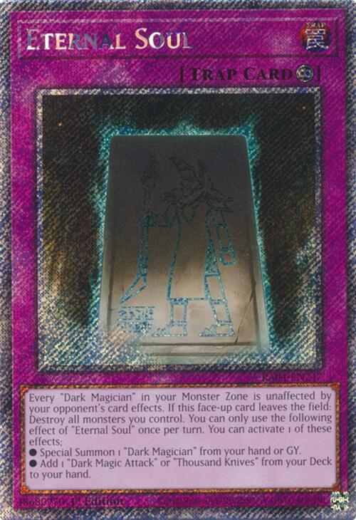 Eternal Soul [RA04-EN247] Platinum Secret Rare | Mega City Incorporated