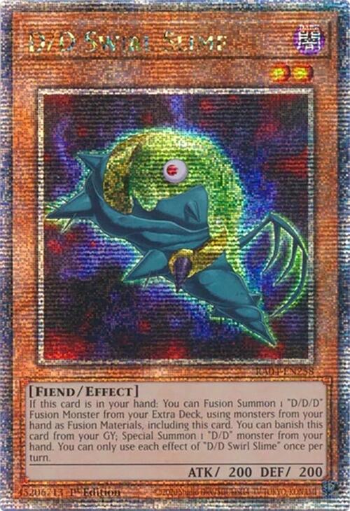 D/D Swirl Slime [RA04-EN258] Quarter Century Secret Rare | Mega City Incorporated