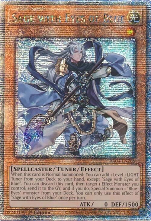 Sage with Eyes of Blue [RA04-EN266] Quarter Century Secret Rare | Mega City Incorporated