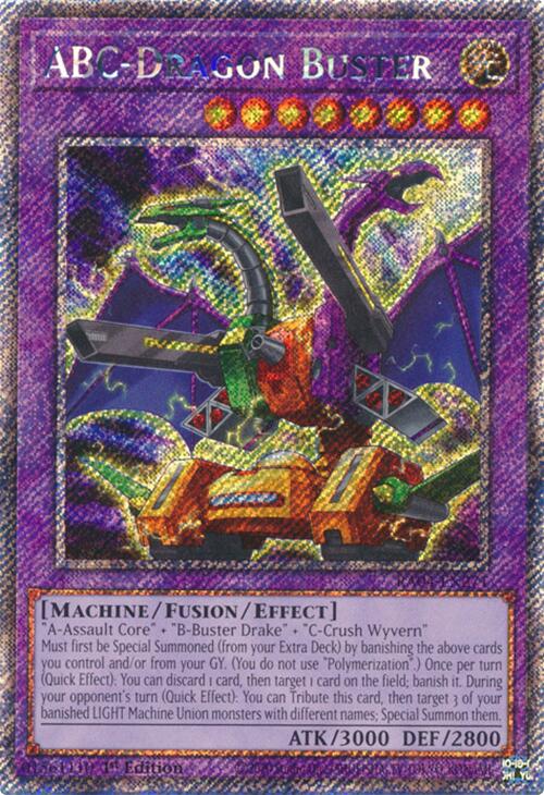 ABC-Dragon Buster [RA04-EN271] Platinum Secret Rare | Mega City Incorporated