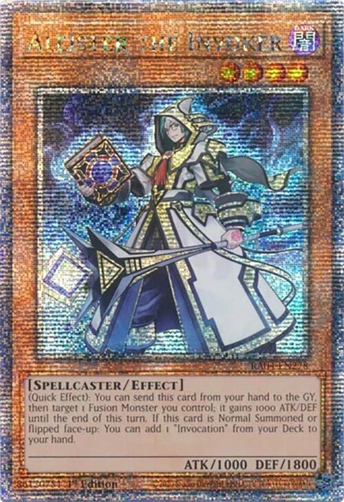 Aleister the Invoker [RA04-EN278] Quarter Century Secret Rare | Mega City Incorporated