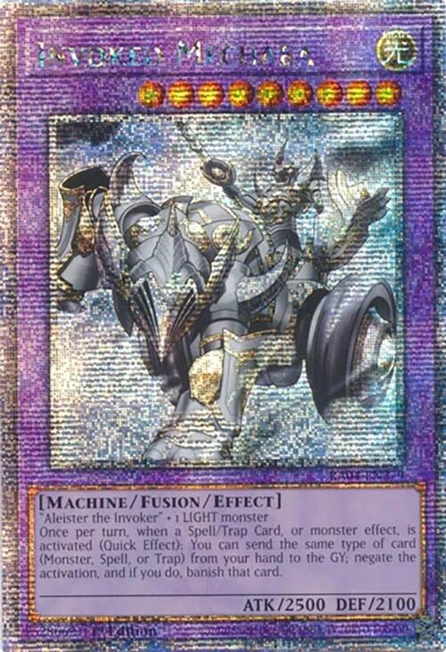 Invoked Mechaba [RA04-EN279] Quarter Century Secret Rare | Mega City Incorporated