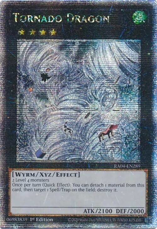 Tornado Dragon [RA04-EN289] Quarter Century Secret Rare | Mega City Incorporated