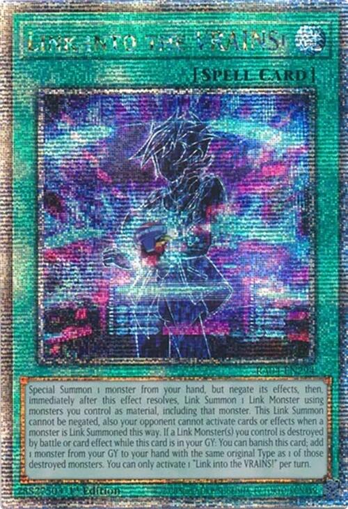 Link into the VRAINS! [RA04-EN294] Quarter Century Secret Rare | Mega City Incorporated
