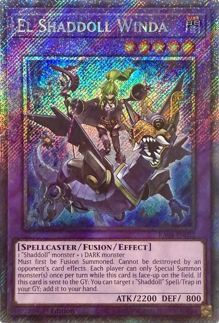 El Shaddoll Winda [RA04-EN052] Platinum Secret Rare | Mega City Incorporated