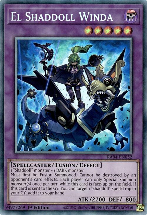 El Shaddoll Winda [RA04-EN052] Prismatic Collector's Rare | Mega City Incorporated