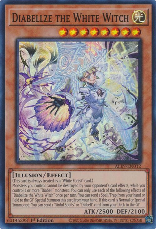 Diabellze the White Witch [ALIN-EN012] Super Rare | Mega City Incorporated