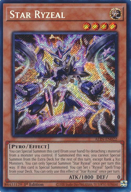 Star Ryzeal [ALIN-EN022] Secret Rare | Mega City Incorporated