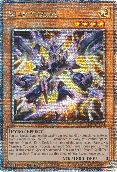 Star Ryzeal [ALIN-EN022] Quarter Century Secret Rare | Mega City Incorporated