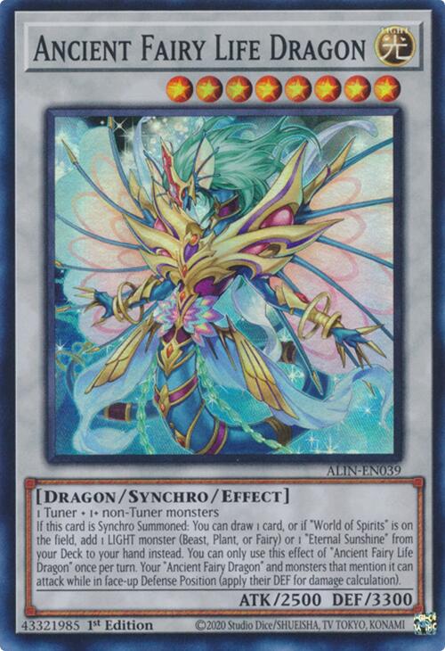 Ancient Fairy Life Dragon [ALIN-EN039] Super Rare | Mega City Incorporated