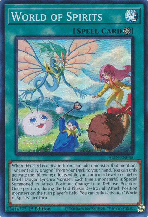 World of Spirits [ALIN-EN055] Super Rare | Mega City Incorporated