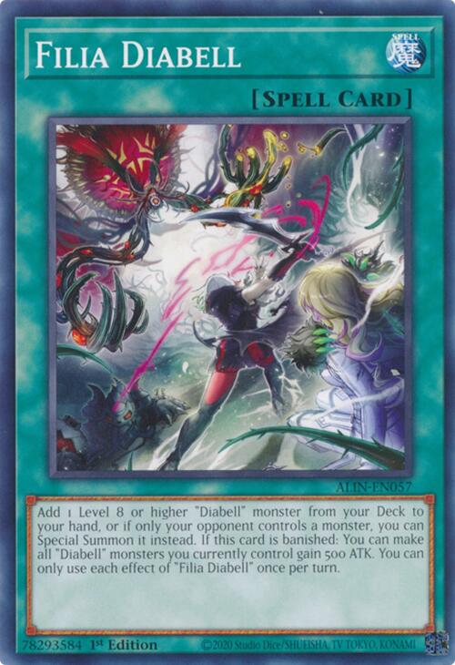 Filia Diabell [ALIN-EN057] Common | Mega City Incorporated
