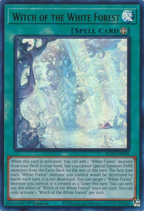 Witch of the White Forest [ALIN-EN058] Ultra Rare | Mega City Incorporated