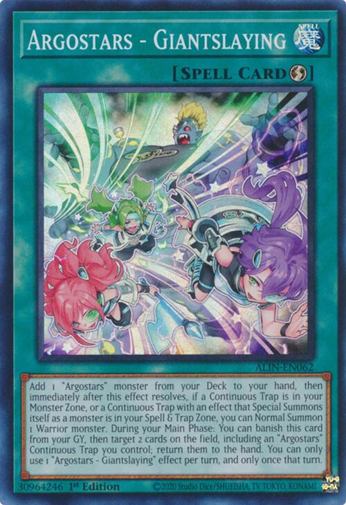 Argostars - Giantslaying [ALIN-EN062] Super Rare | Mega City Incorporated