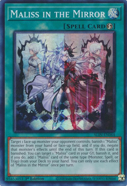 Maliss in the Mirror [ALIN-EN064] Super Rare | Mega City Incorporated