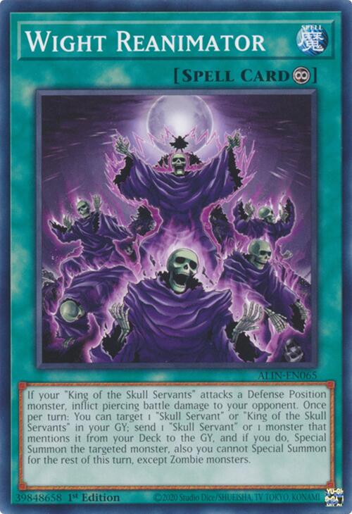 Wight Reanimator [ALIN-EN065] Common | Mega City Incorporated