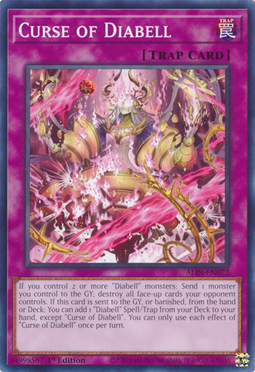 Curse of Diabell [ALIN-EN072] Common | Mega City Incorporated