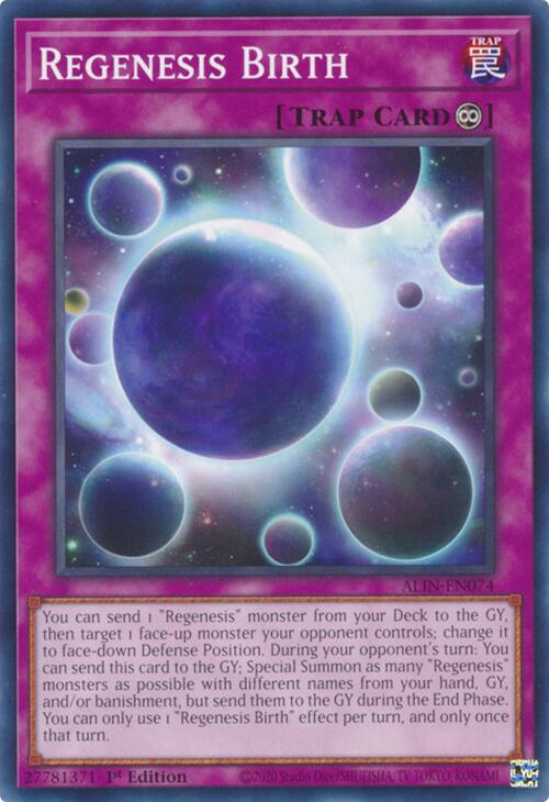 Regenesis Birth [ALIN-EN074] Common | Mega City Incorporated