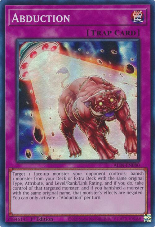 Abduction [ALIN-EN080] Super Rare | Mega City Incorporated