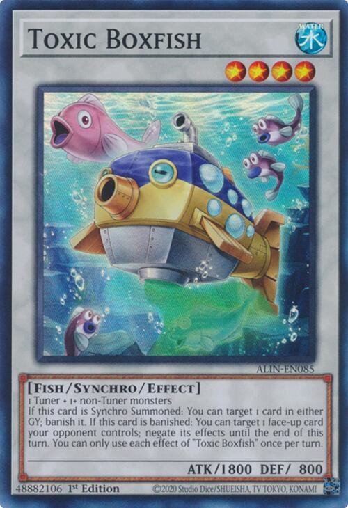 Toxic Boxfish [ALIN-EN085] Super Rare | Mega City Incorporated