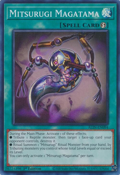Mitsurugi Magatama [ALIN-EN094] Super Rare | Mega City Incorporated