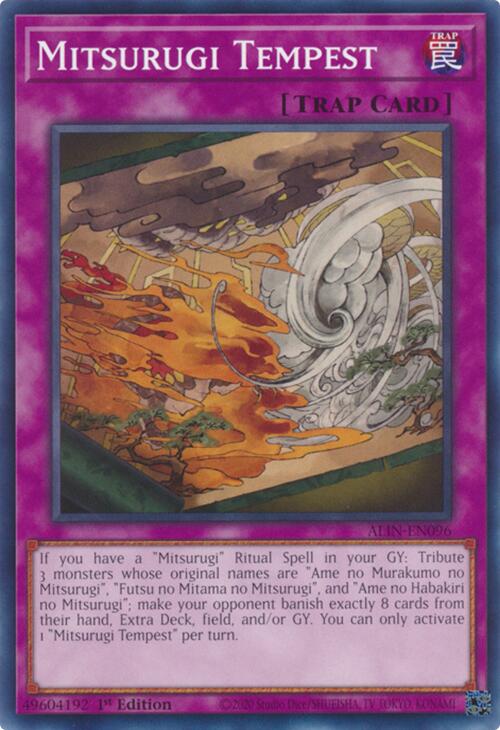 Mitsurugi Tempest [ALIN-EN096] Common | Mega City Incorporated