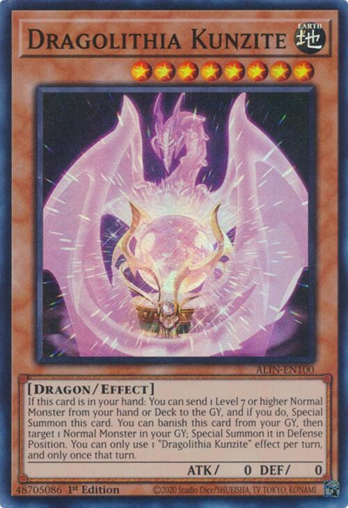 Dragolithia Kunzite [ALIN-EN100] Super Rare | Mega City Incorporated