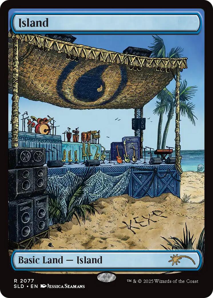 Island (2077) [Secret Lair Drop Series] | Mega City Incorporated
