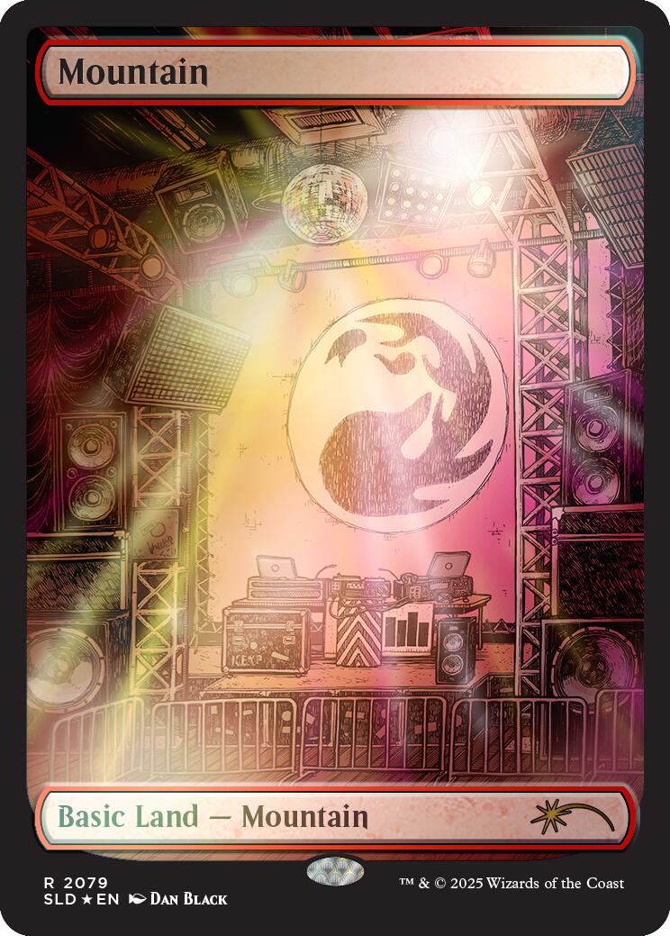 Mountain (2079) (Rainbow Foil) [Secret Lair Drop Series] | Mega City Incorporated