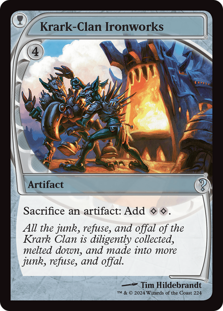 Krark-Clan Ironworks (Future Sight) [Mystery Booster 2] | Mega City Incorporated