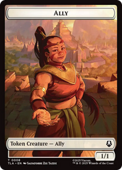 Ally (0008) // Soldier (0002) Double-Sided Token [Avatar: The Last Airbender Tokens] | Mega City Incorporated