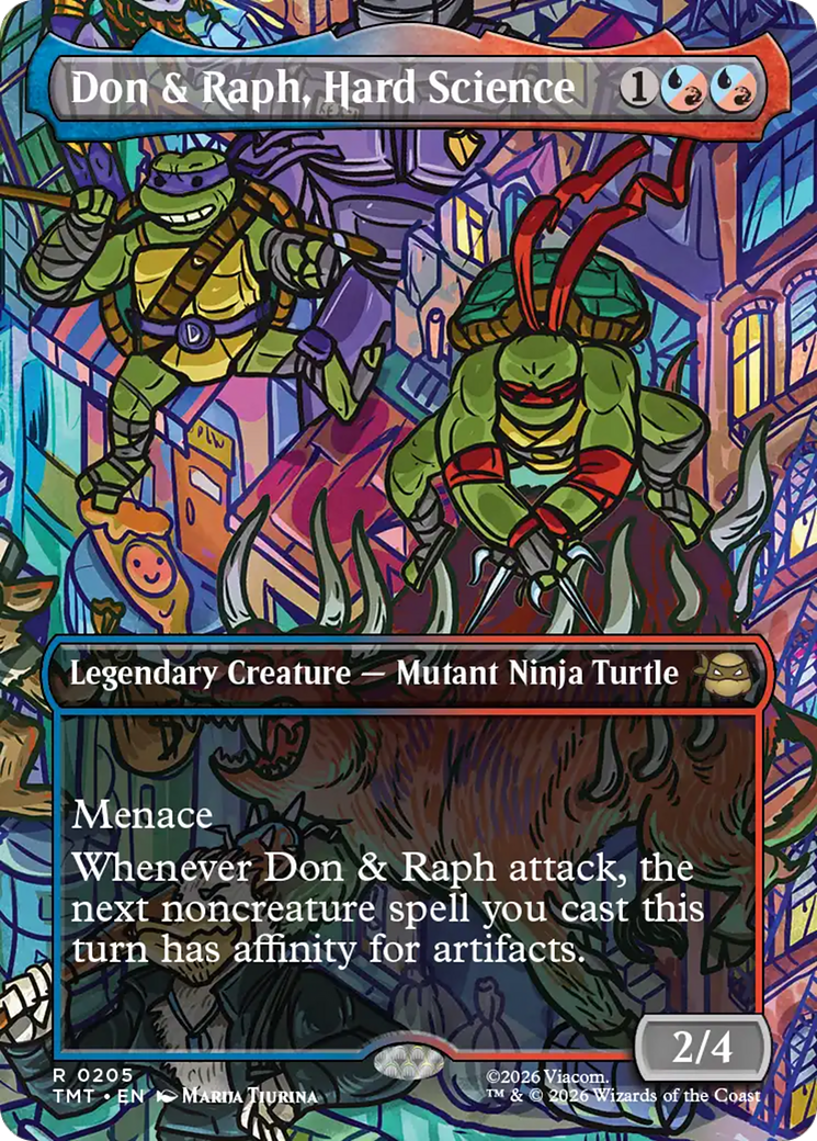 Don & Raph, Hard Science (Borderless) [Teenage Mutant Ninja Turtles] | Mega City Incorporated