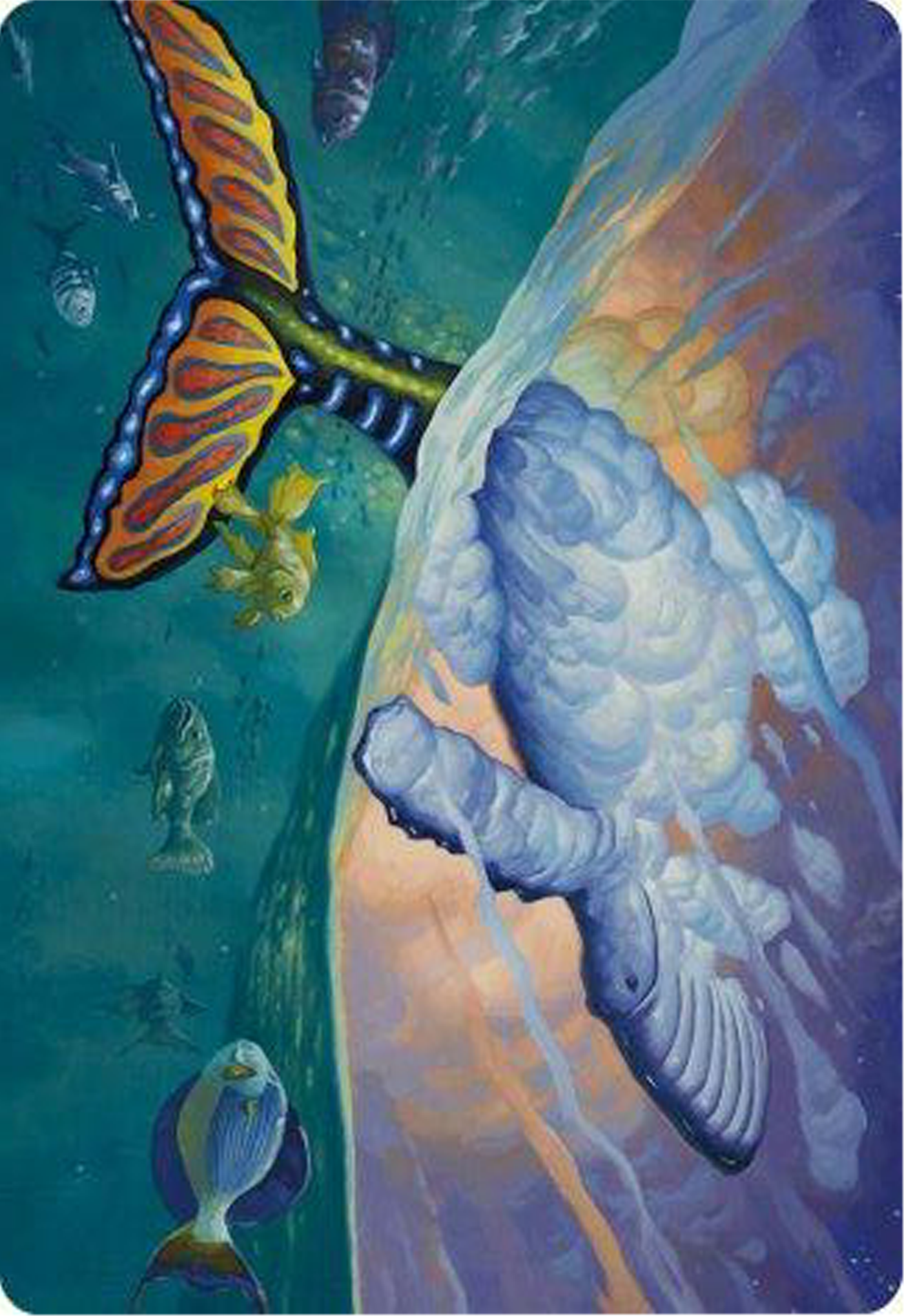 Dreamtide Whale Art Card [Modern Horizons 3 Art Series] | Mega City Incorporated
