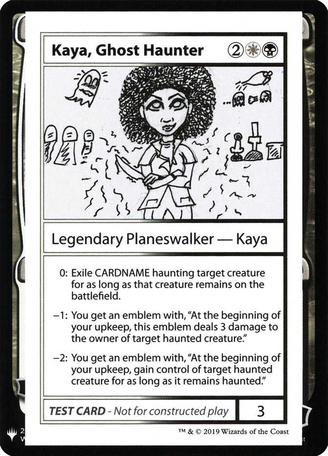 Kaya, Ghost Haunter [Mystery Booster Playtest Cards] | Mega City Incorporated