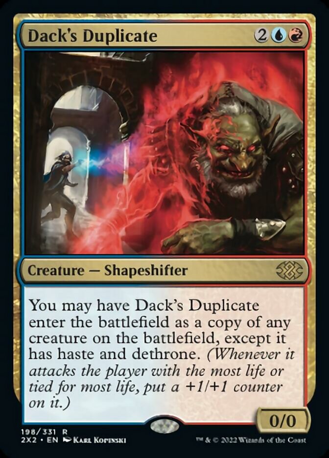 Dack's Duplicate [Double Masters 2022] | Mega City Incorporated