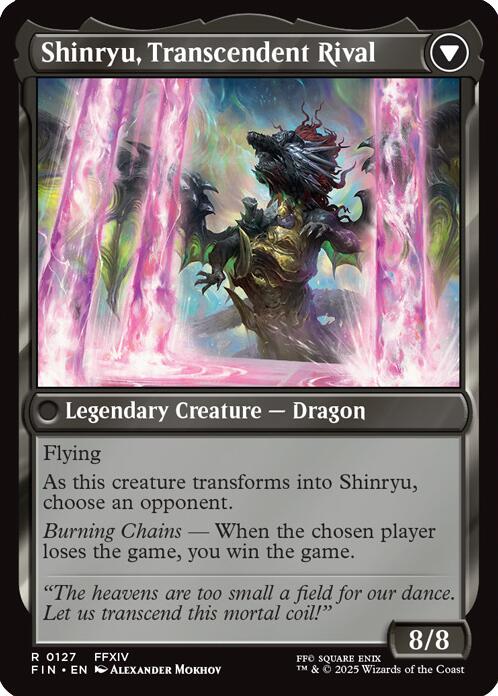 Zenos yae Galvus // Shinryu, Transcendent Rival [FINAL FANTASY] | Mega City Incorporated
