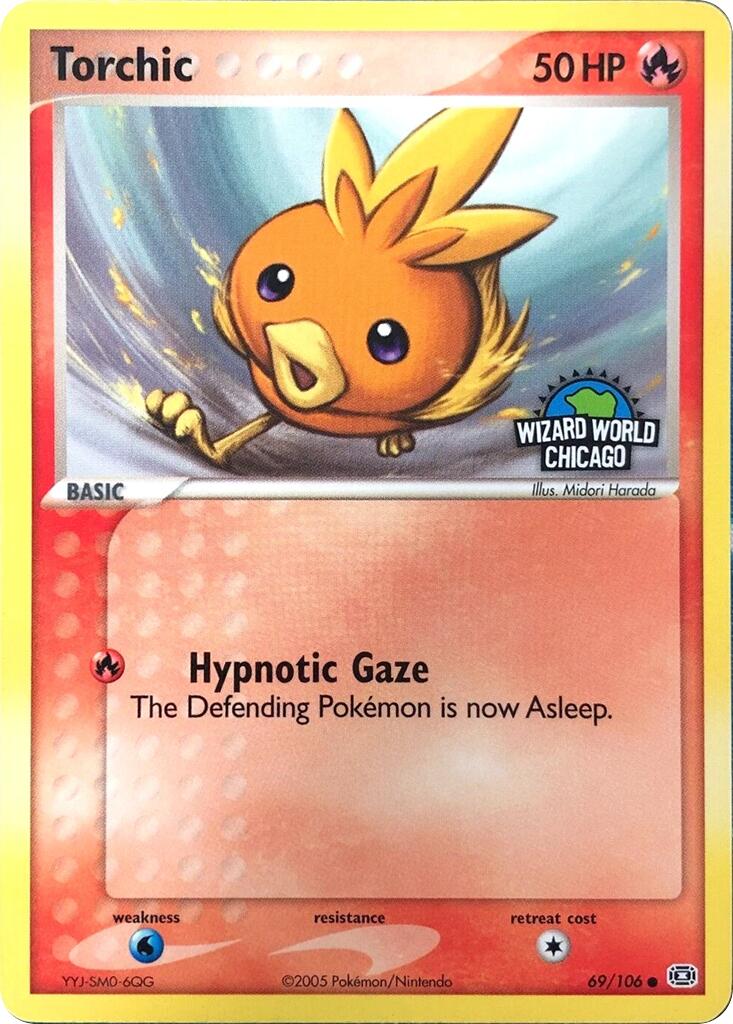 Torchic (69/106) (Wizard World Chicago) [Miscellaneous Cards] | Mega City Incorporated
