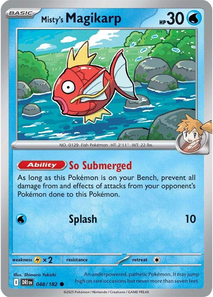 Misty's Magikarp (048/182) [Scarlet & Violet: Destined Rivals] | Mega City Incorporated